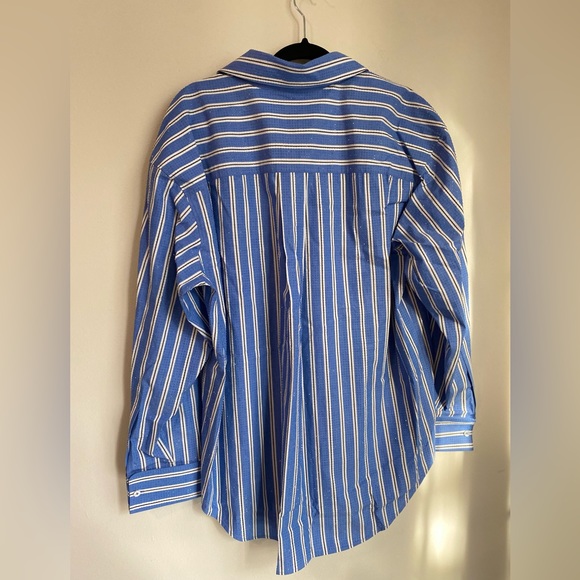 Like new ALEXANDER WANG hotfix Crystal embellished Beaded Shirt $1,195 M - Picture 9 of 10